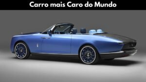 Rolls-Royce Boat Tail, o carro mais caro do mundo, com design exclusivo, deck traseiro de madeira em formato borboleta e conjunto de piquenique integrado.
