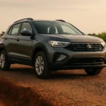Altura livre do solo para estrada de terra em SUV passando por valeta rural