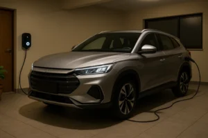 BYD Song Plus autonomia elétrica durante recarga doméstica
