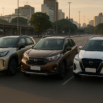 Toyota Yaris Cross comparado ao Honda WR-V e Nissan Kicks