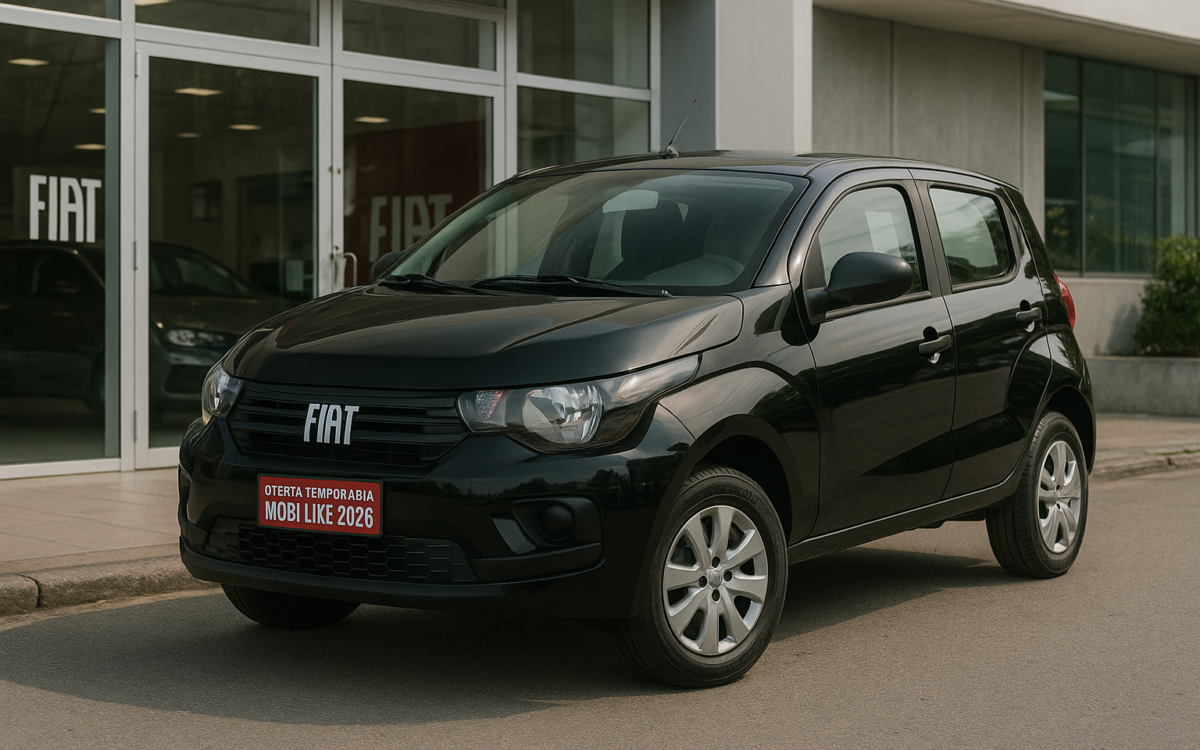 Fiat Mobi descontos de até R$ 13.000 em oferta promocional