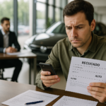 Financiamento negado mesmo com score alto em análise na concessionária
