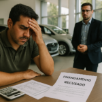 Financiamento negado mesmo com score alto por renda comprometida