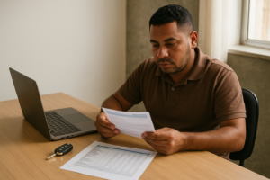 Financiamento para autônomo MEI com documentos e organização financeira