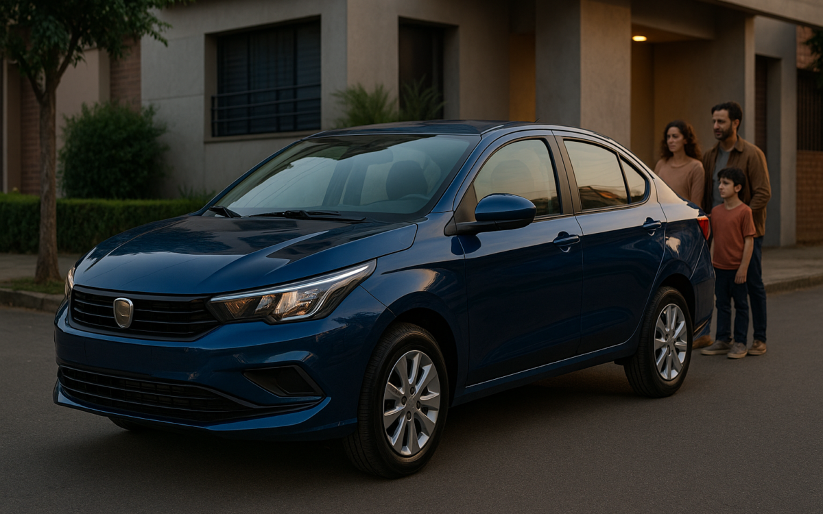 Kia K3 sedan 2026 em ambiente urbano