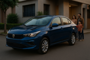 Kia K3 sedan 2026 em ambiente urbano