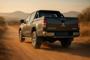 Suspensão da L200 Triton em estrada rural
